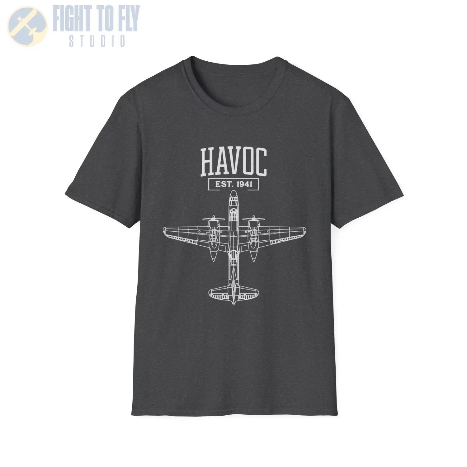 A-20 Havoc - T-Shirt - Pilot gifts - WWII warbird t-shirt