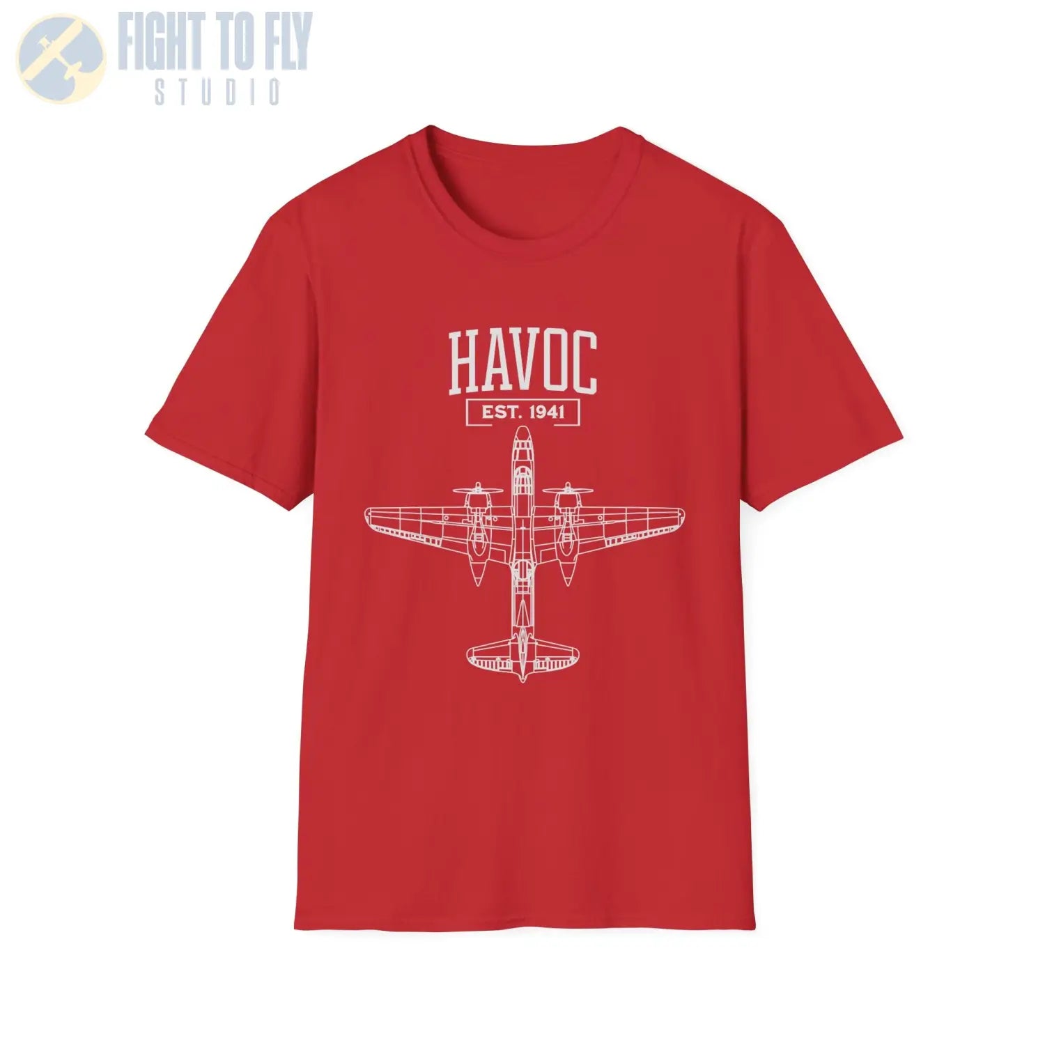 A-20 Havoc - T-Shirt - Pilot gifts - WWII warbird t-shirt
