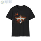 A-3 Skywarrior Comic Style T-Shirt - Pilot gifts - WWII warbird t-shirt