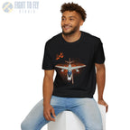 A-3 Skywarrior Comic Style T-Shirt - Pilot gifts - WWII warbird t-shirt