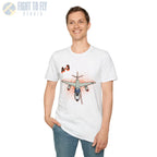 A-3 Skywarrior Comic Style T-Shirt - Pilot gifts - WWII warbird t-shirt