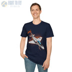 A-4 Skyhawk Comic Style T-Shirt - Pilot gifts - WWII warbird t-shirt