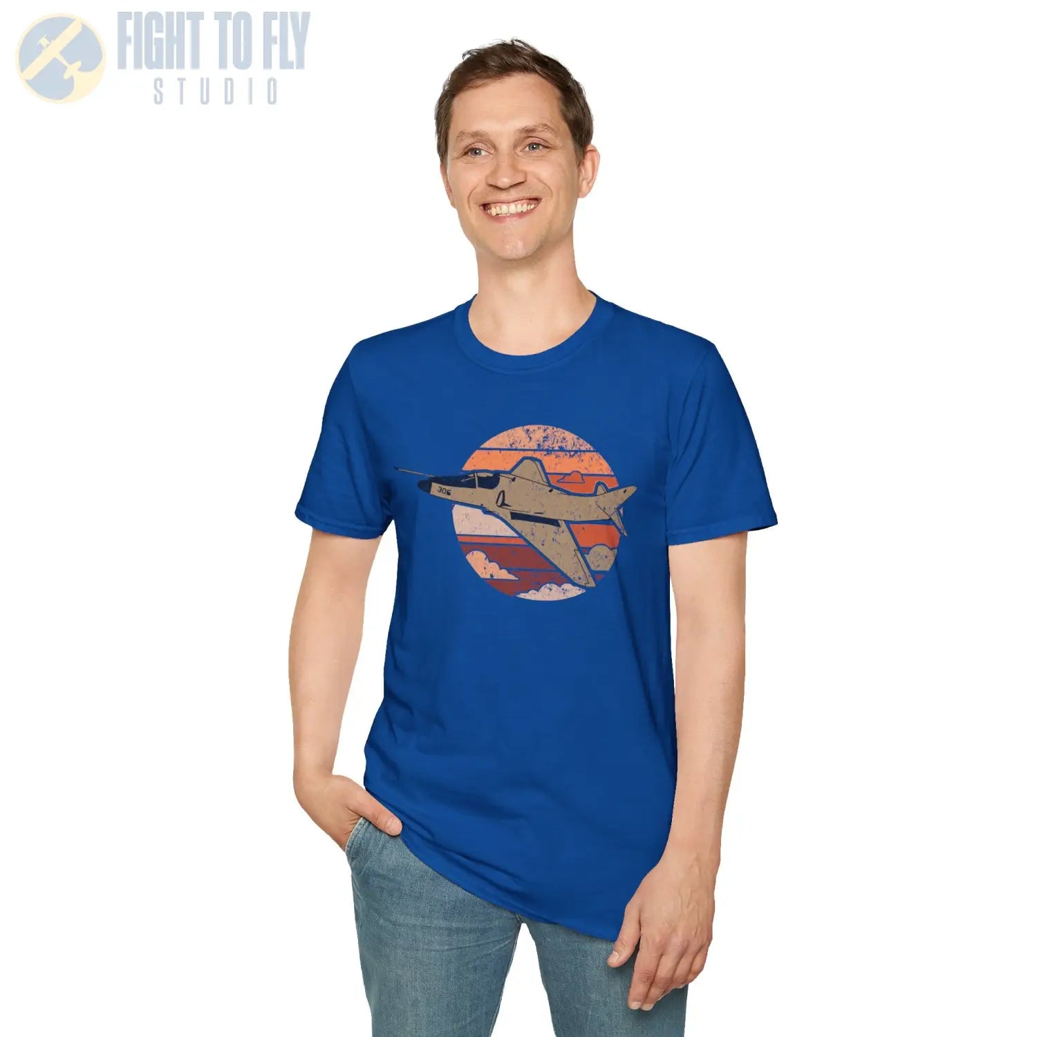 A-4 Skyhawk Retro T-Shirt - Pilot gifts - WWII warbird t-shirt