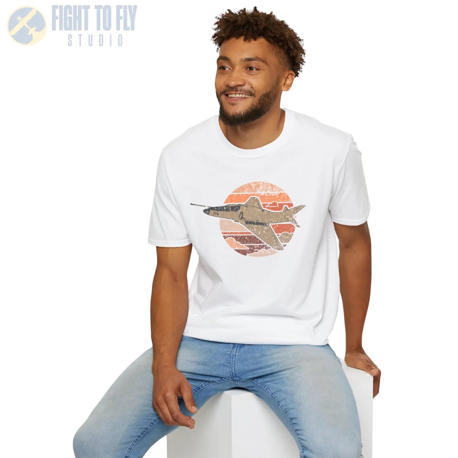 A-4 Skyhawk Retro T-Shirt - Pilot gifts - WWII warbird t-shirt