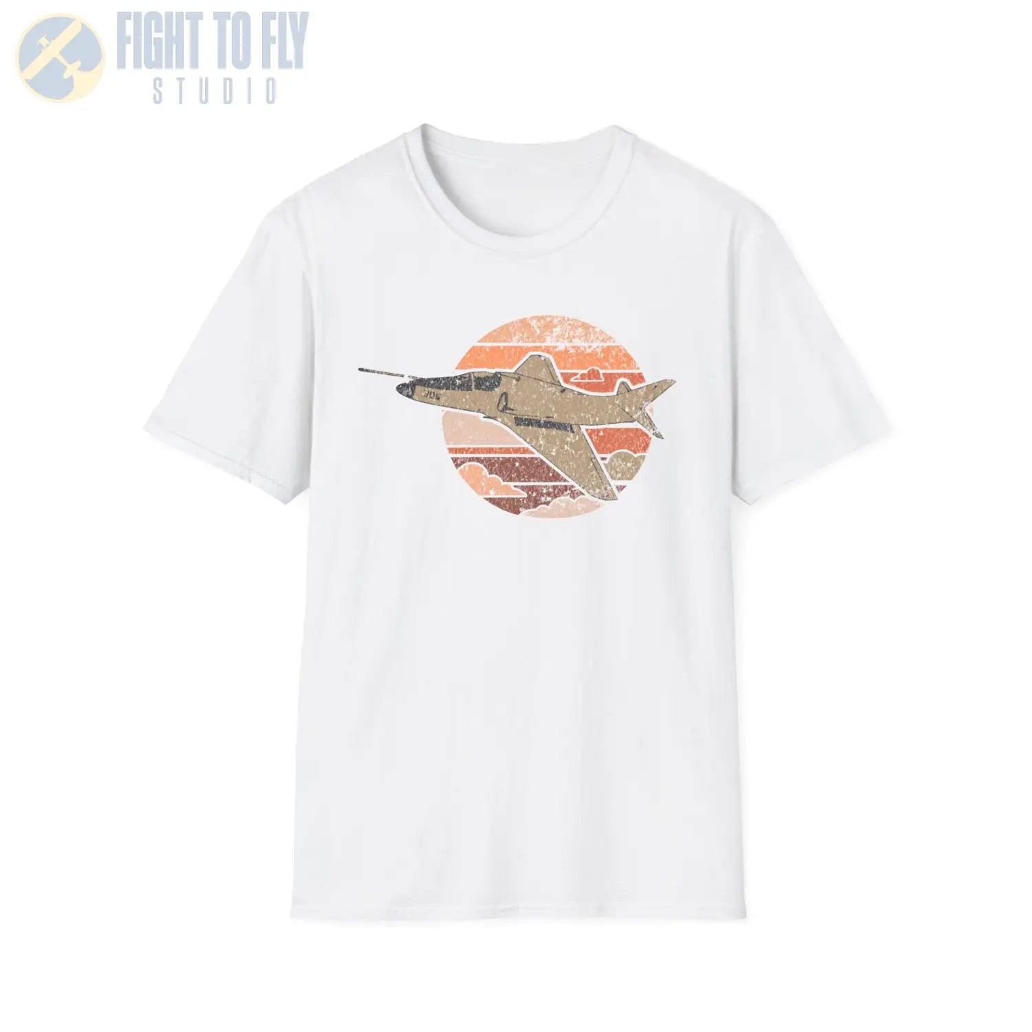 A-4 Skyhawk Retro T-Shirt - Pilot gifts - WWII warbird t-shirt