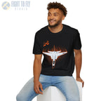 A-5 Vigilante Comic Style T-Shirt - Pilot gifts - WWII warbird t-shirt