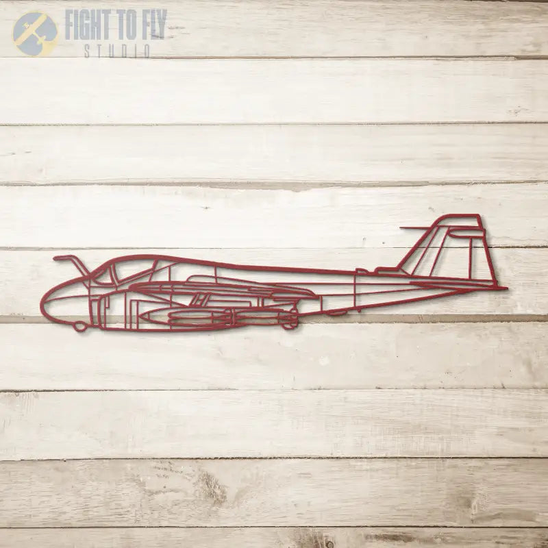 A-6 Die Cut Wall Art - Metal Sign - Pilot gifts - WWII warbird t-shirt
