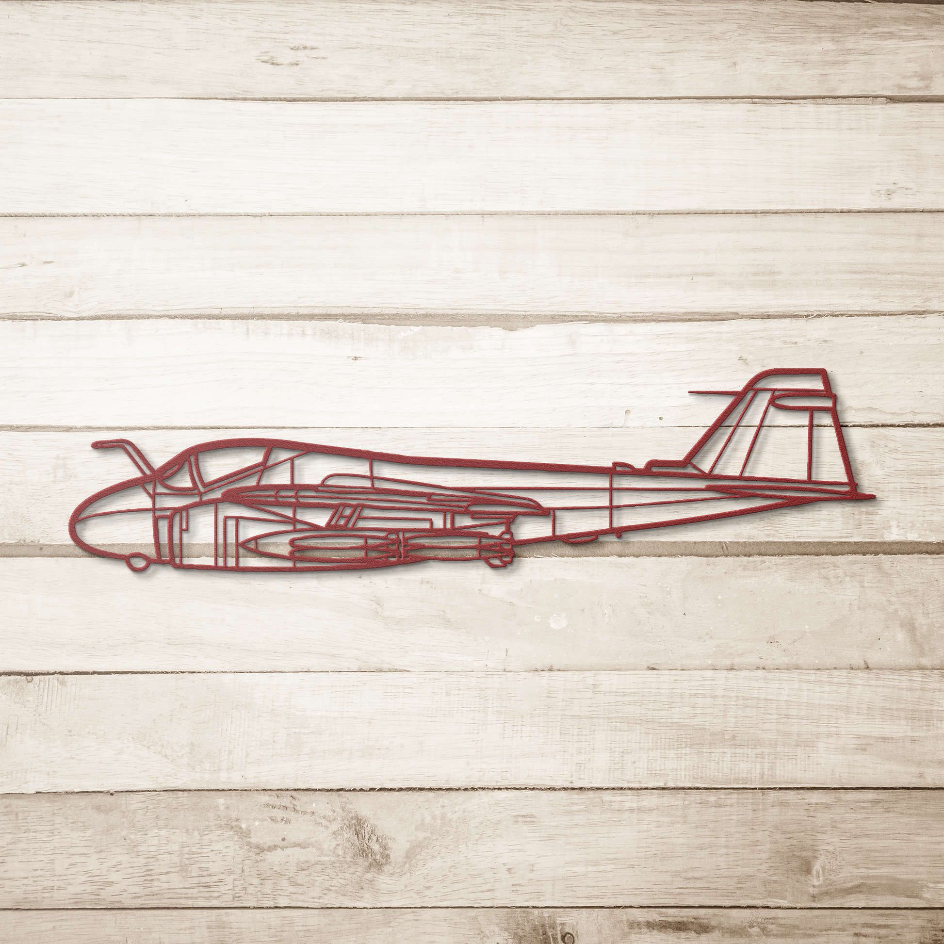 A-6 Die Cut Wall Art - Metal Sign - Gifts for pilots - Aviation apparel
