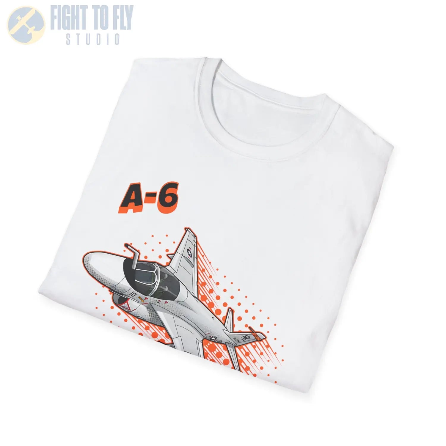 A-6 Intruder Comic Style T-Shirt - Pilot gifts - WWII warbird t-shirt