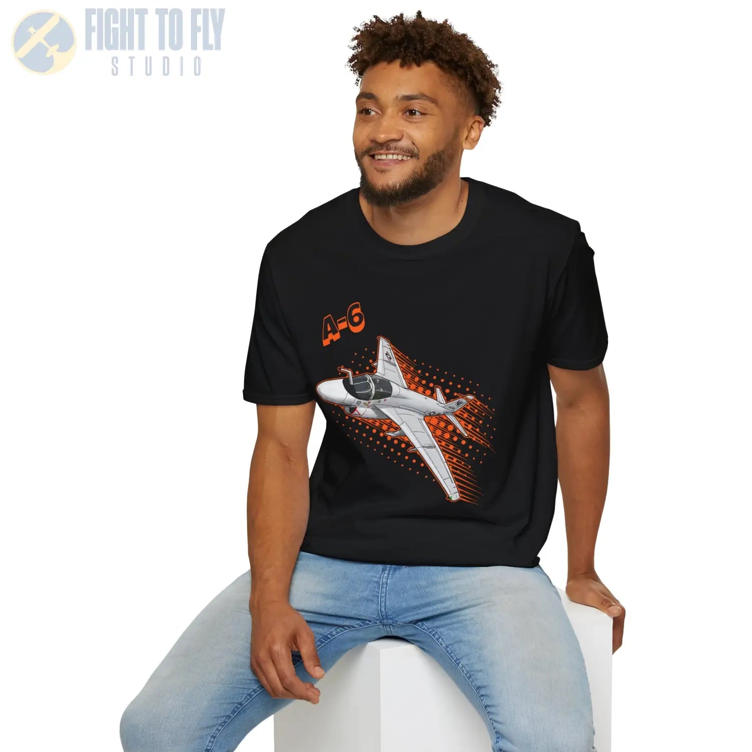 A-6 Intruder Comic Style T-Shirt - Pilot gifts - WWII warbird t-shirt
