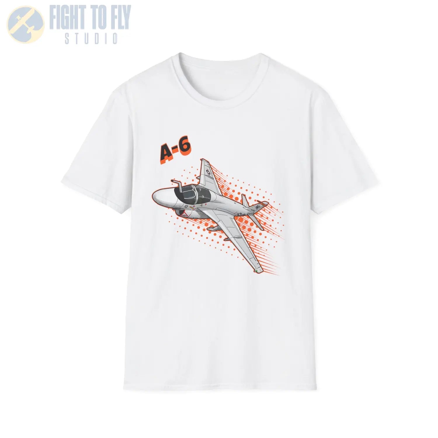 A-6 Intruder Comic Style T-Shirt - Pilot gifts - WWII warbird t-shirt