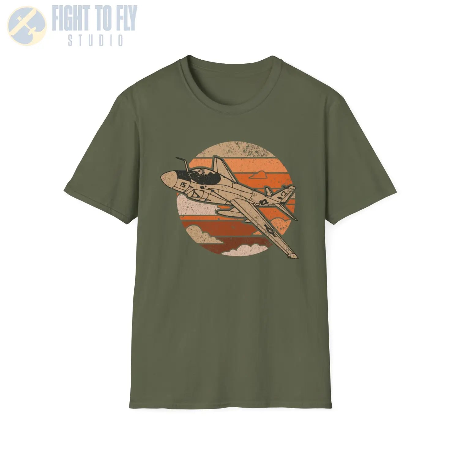 A-6 Intruder Retro T-Shirt - Pilot gifts - WWII warbird t-shirt