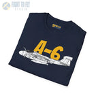 A-6 Intruder Side Profile T-Shirt - Pilot gifts - WWII warbird t-shirt