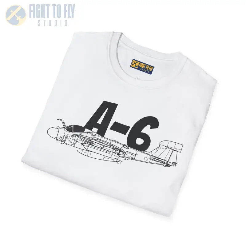 A-6 Side Profile T-Shirt – All-Weather Navy Attack Jet Tee - Pilot gifts - WWII warbird t-shirt