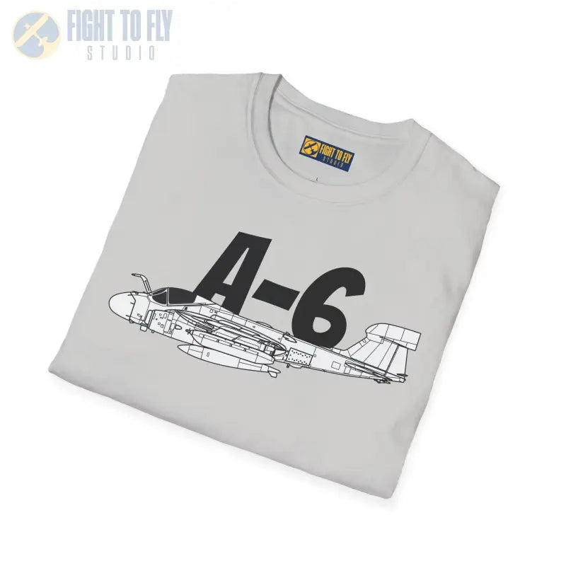 A-6 Side Profile T-Shirt – All-Weather Navy Attack Jet Tee - Pilot gifts - WWII warbird t-shirt