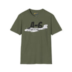 A-6 Intruder Side Profile T-Shirt - Pilot gifts - WWII warbird t-shirt