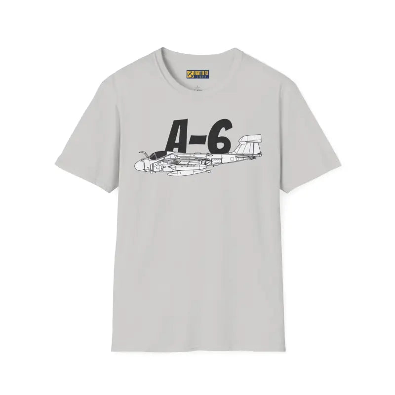 A-6 Intruder Side Profile T-Shirt - Pilot gifts - WWII warbird t-shirt