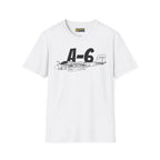 A-6 Intruder Side Profile T-Shirt - Pilot gifts - WWII warbird t-shirt