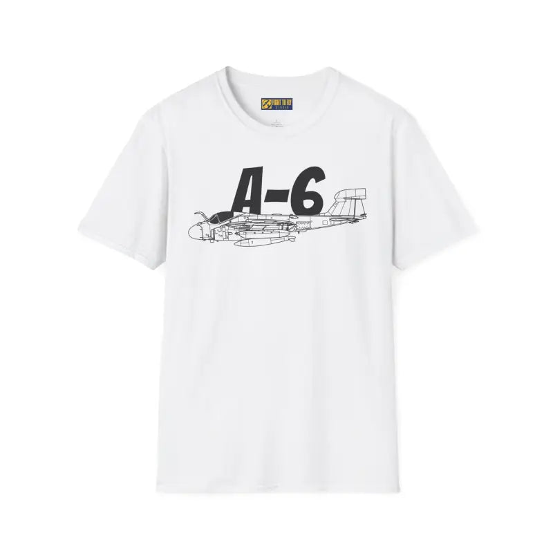 A-6 Side Profile T-Shirt – All-Weather Navy Attack Jet Tee - Pilot gifts - WWII warbird t-shirt