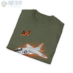 A-7 Corsair II Comic Style T-Shirt - Pilot gifts - WWII warbird t-shirt