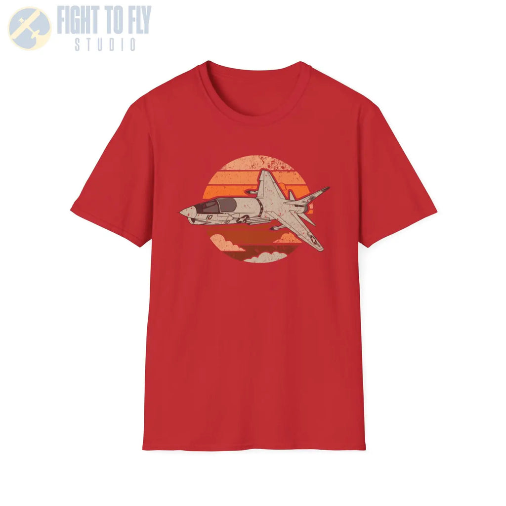 A-7 Corsair II Retro T-Shirt - Pilot gifts - WWII warbird t-shirt