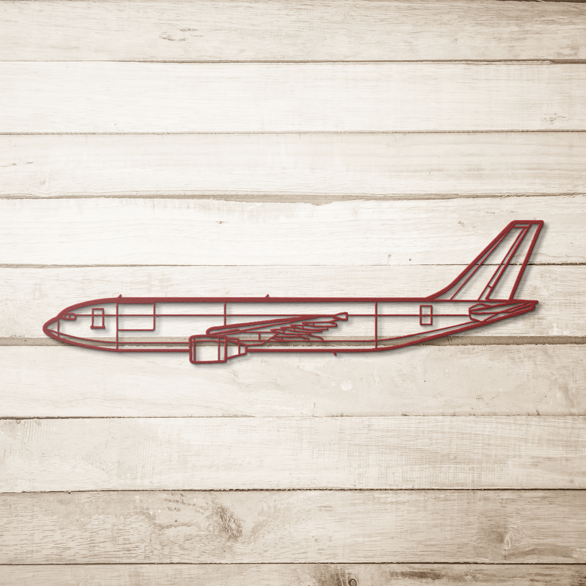 A300-600F Die Cut Metal Wall Art - Sign - Gifts for pilots - Aviation apparel