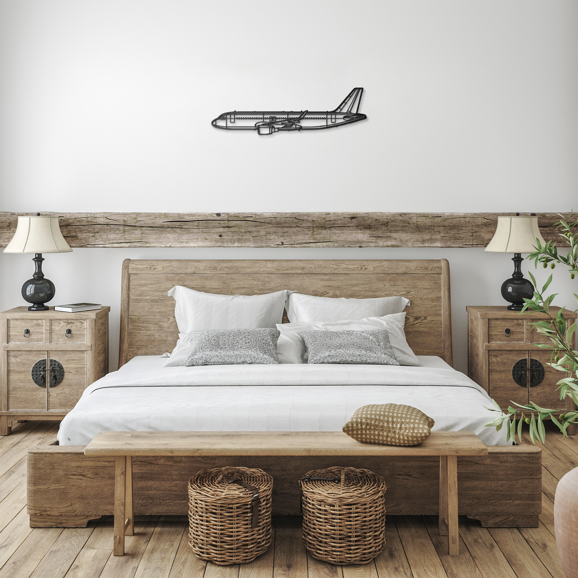 A320 Die Cut Metal Wall Art - Sign - Gifts for pilots - Aviation apparel