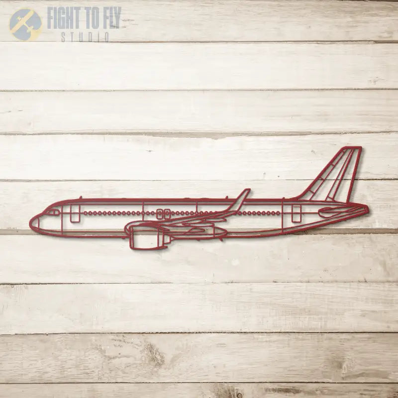 A320 NEO Die Cut Metal Wall Art - Sign - Pilot gifts - WWII warbird t-shirt