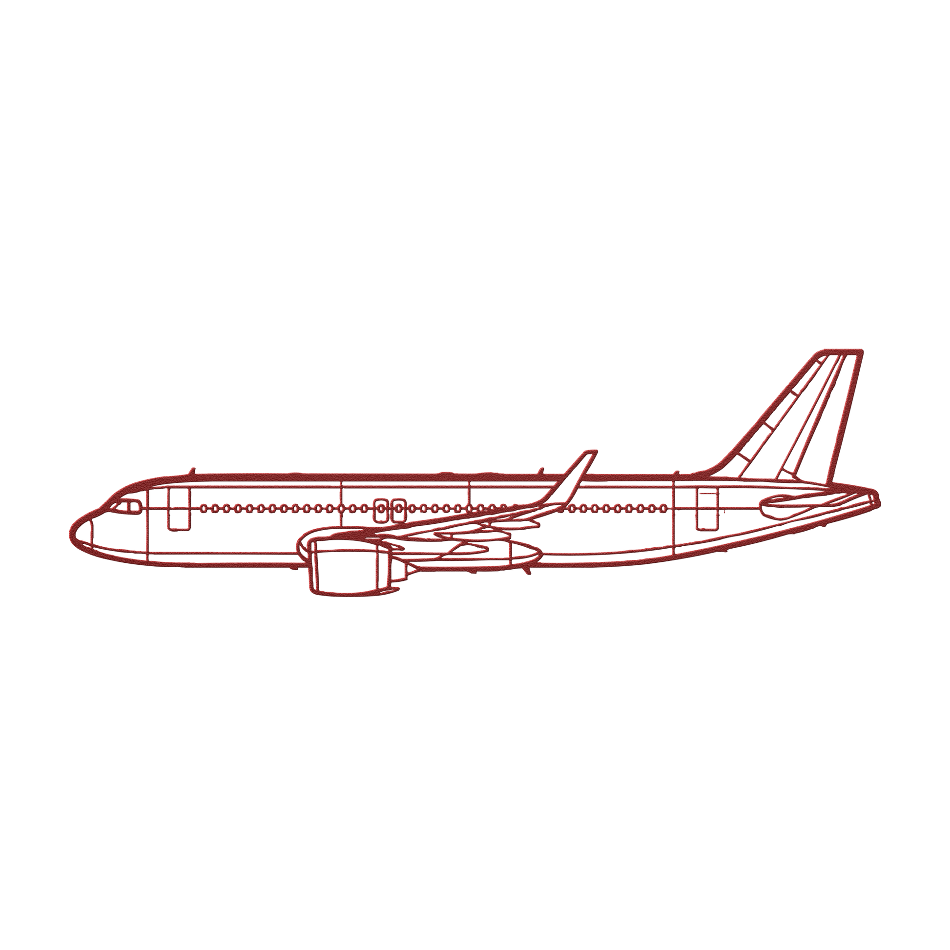 A320 NEO Die Cut Metal Wall Art - Sign - Gifts for pilots - Aviation apparel