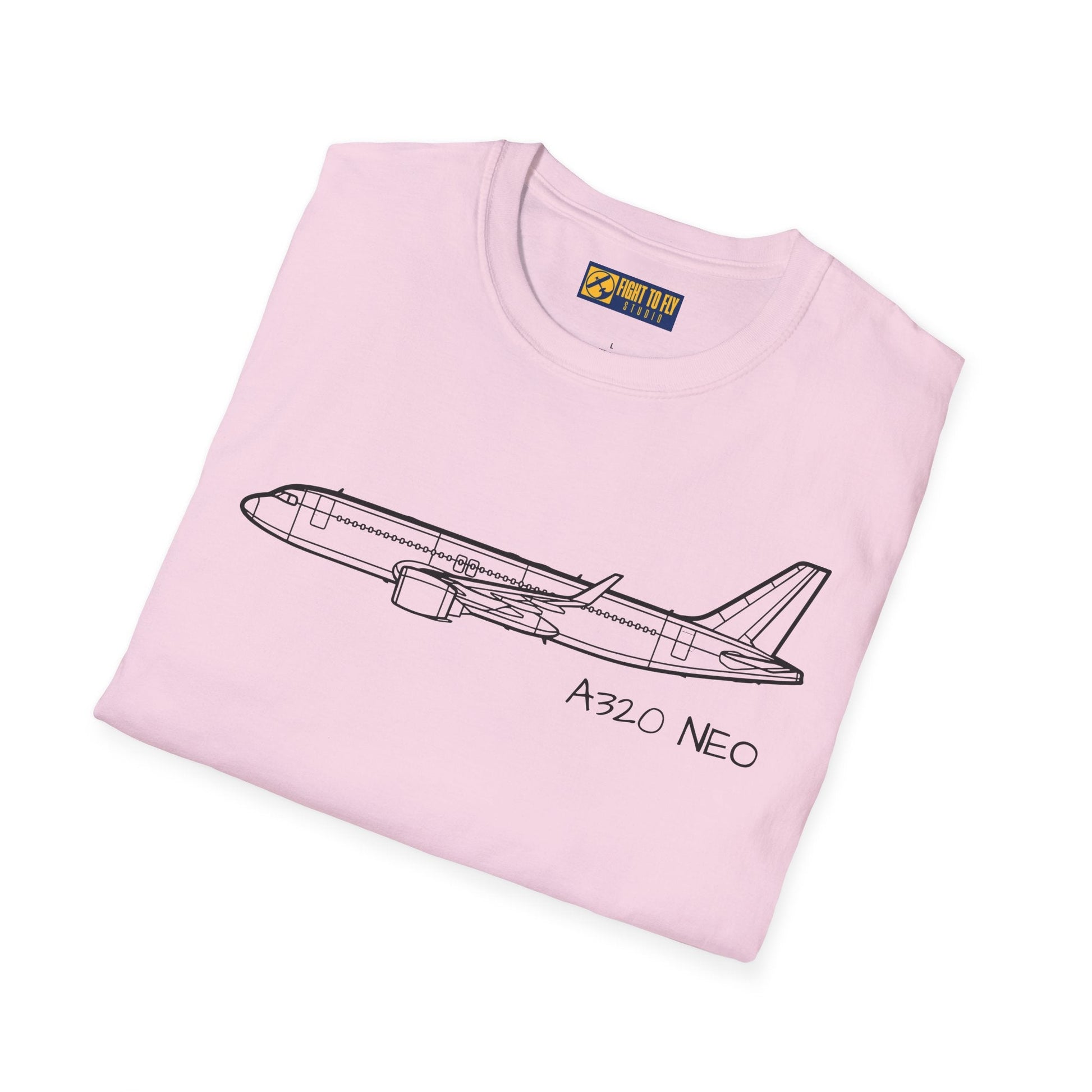 A320 NEO T-Shirt – Airbus A320neo Fuel-Efficient Jetliner Aviation Tee - Gifts for pilots - apparel