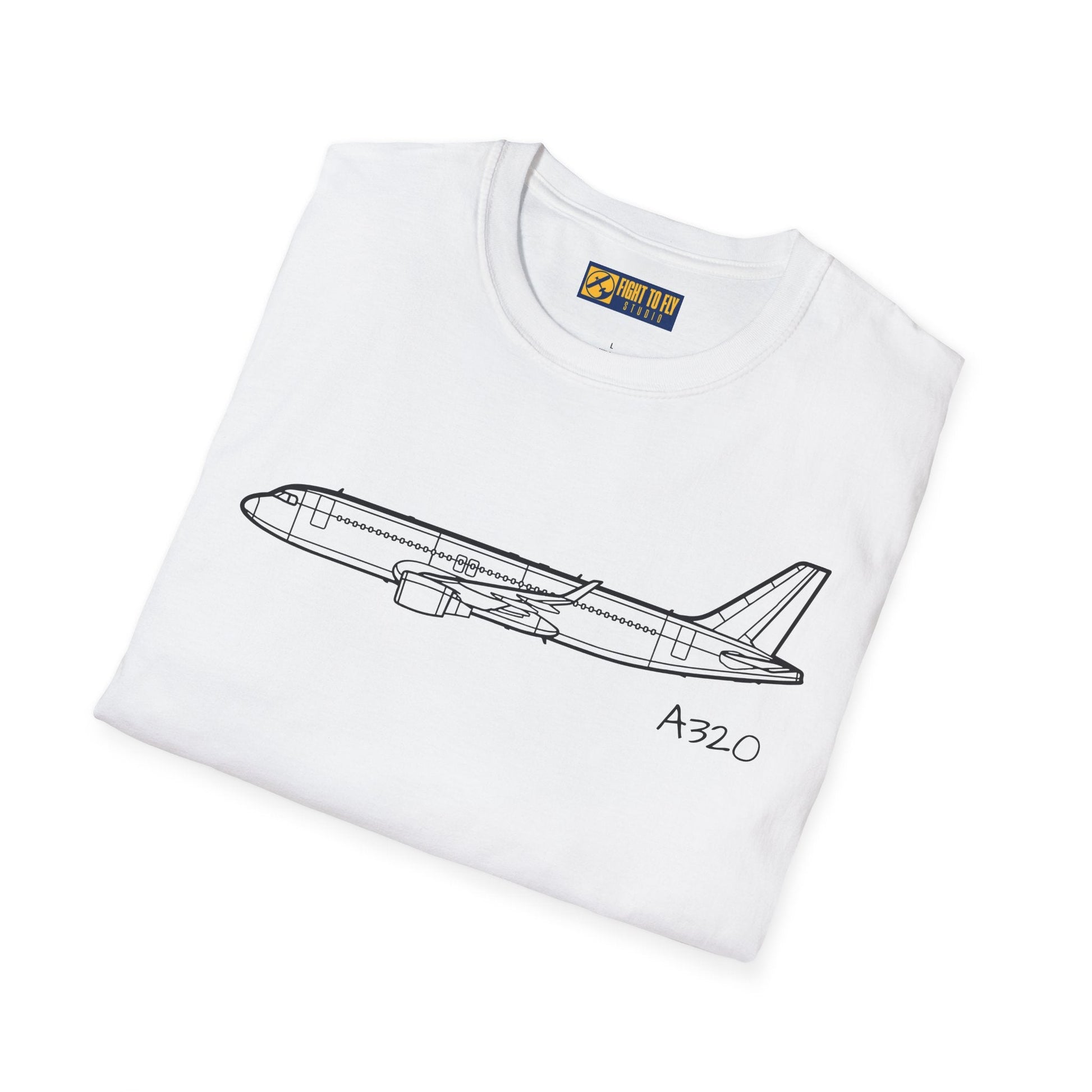 A320 T-Shirt – Airbus Short-Haul Jetliner Aviation Tee - Gifts for pilots - apparel