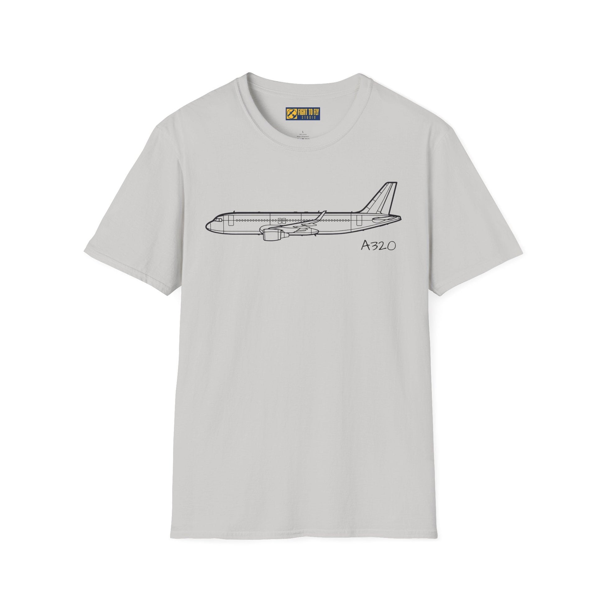 A320 T-Shirt – Airbus Short-Haul Jetliner Aviation Tee - Gifts for pilots - apparel