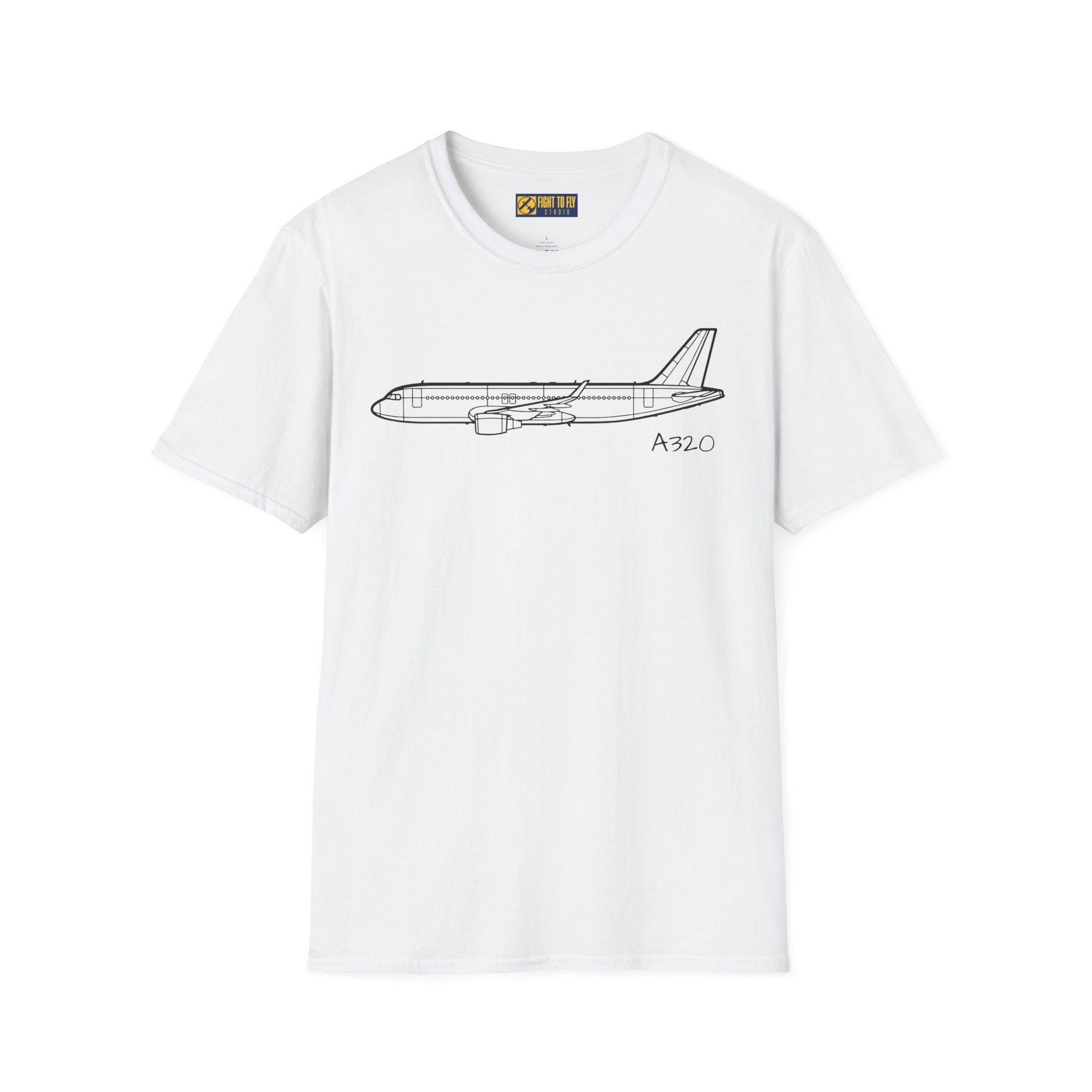 A320 T-Shirt – Airbus Short-Haul Jetliner Aviation Tee - Gifts for pilots - apparel