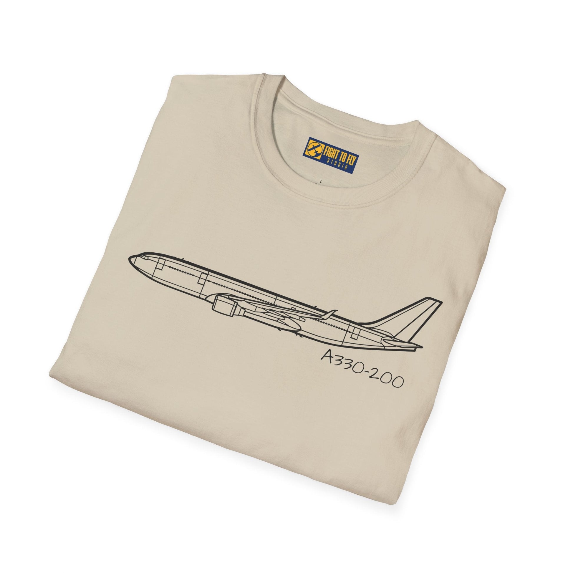 A330-200 T-Shirt – Airbus Long-Range Jet Aviation Tee - Gifts for pilots - apparel