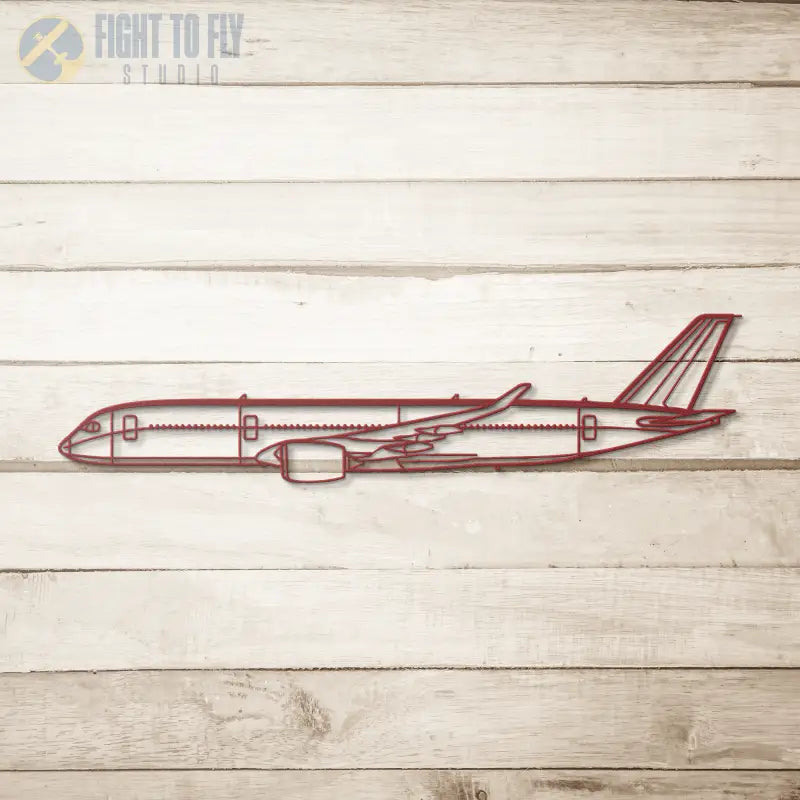 A350 Die Cut Metal Wall Art - Sign - Pilot gifts - WWII warbird t-shirt