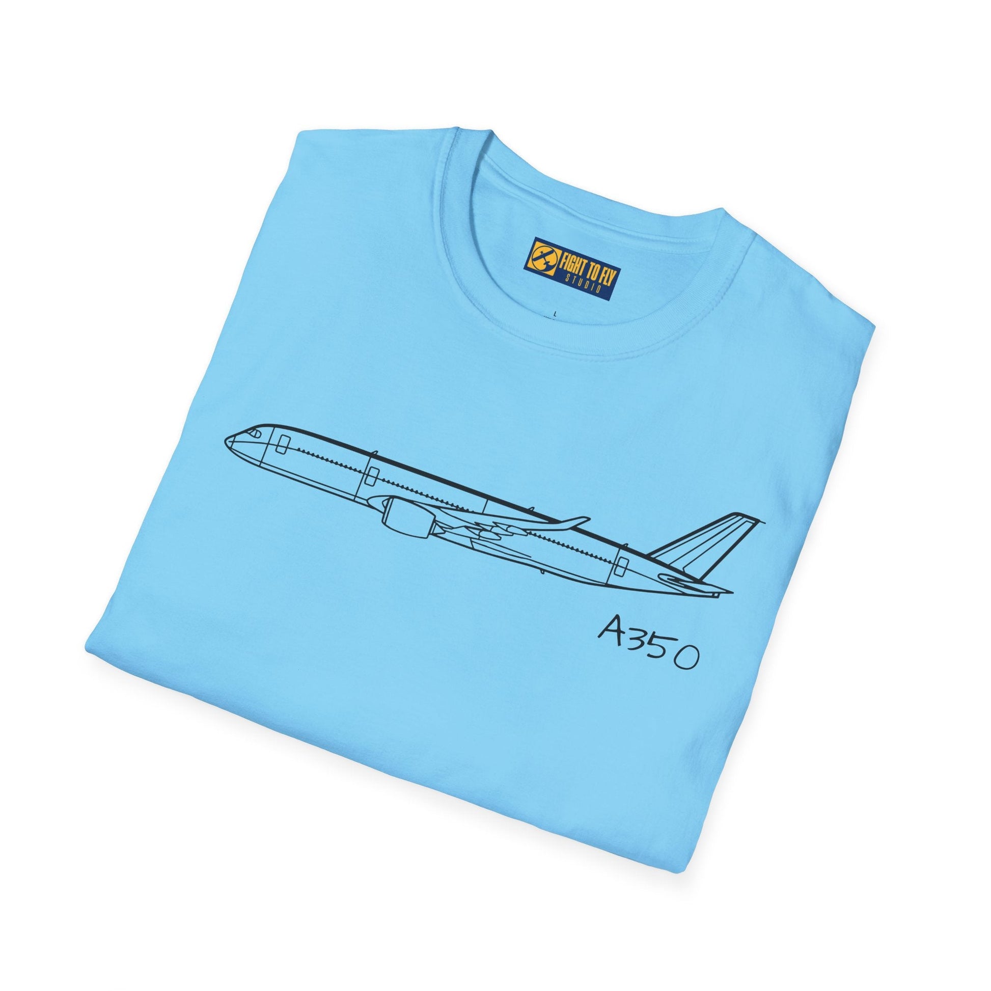 A350 T-Shirt – Airbus Next-Generation Widebody Jet Aviation Tee - Gifts for pilots - apparel