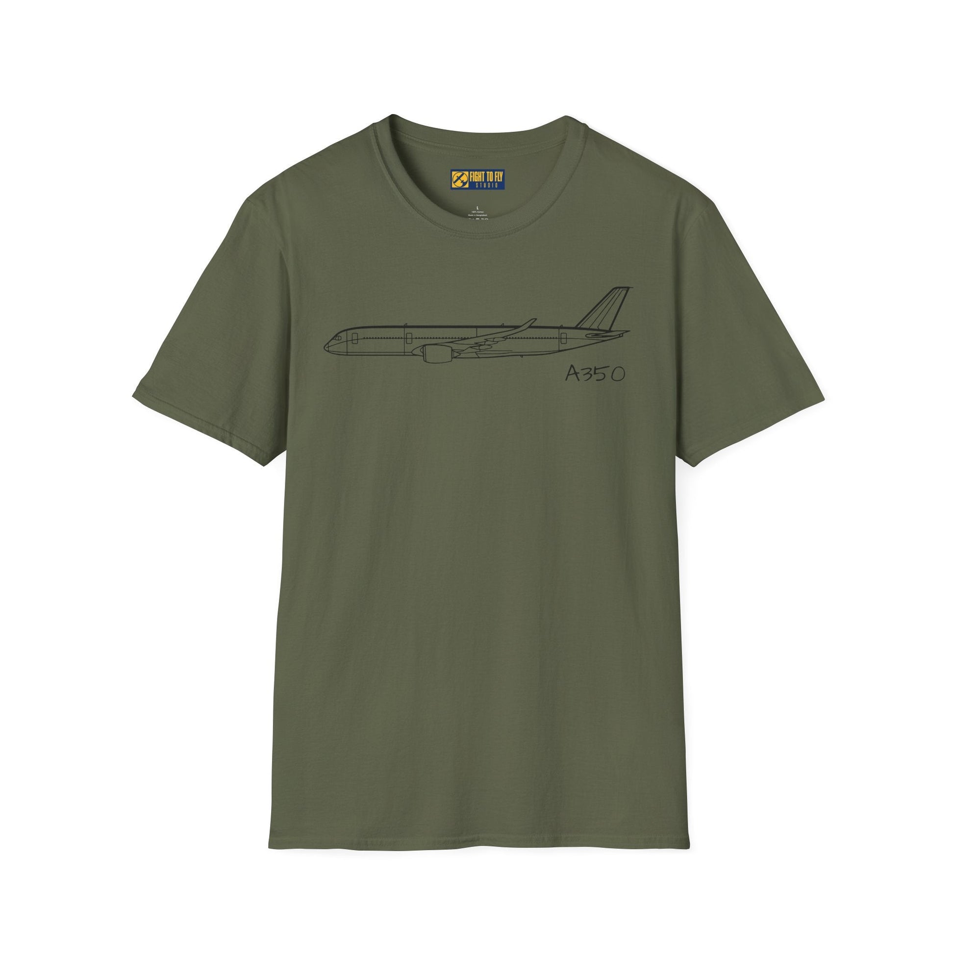A350 T-Shirt – Airbus Next-Generation Widebody Jet Aviation Tee - Gifts for pilots - apparel