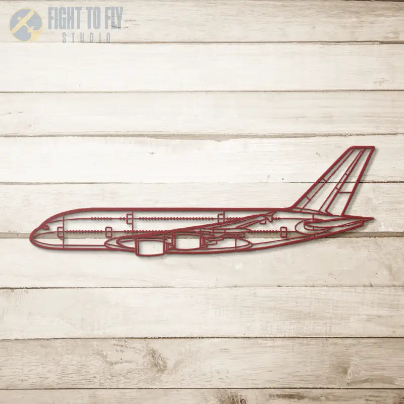 A380 Die Cut Metal Wall Art - Sign - Pilot gifts - WWII warbird t-shirt