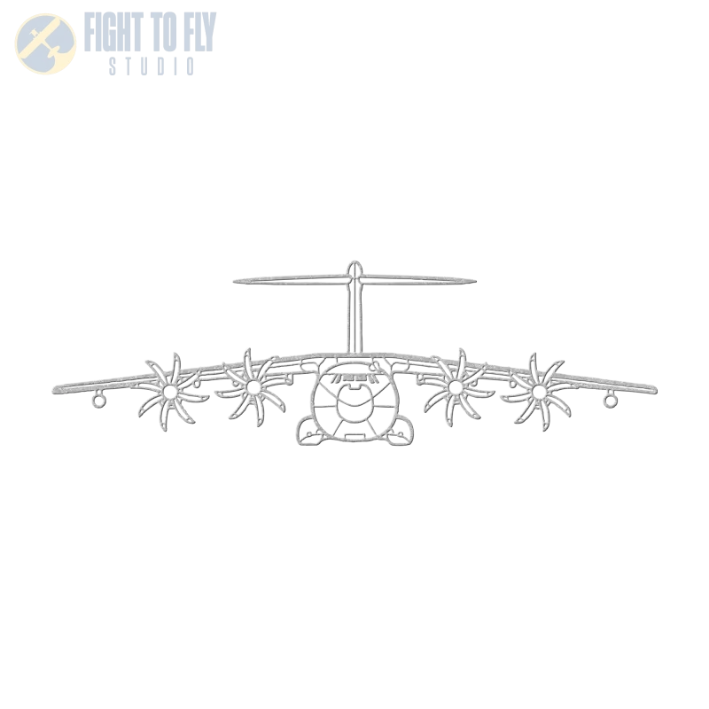 A400M Air Lifter Die Cut Metal Wall Art - Sign - Pilot gifts - WWII warbird t-shirt