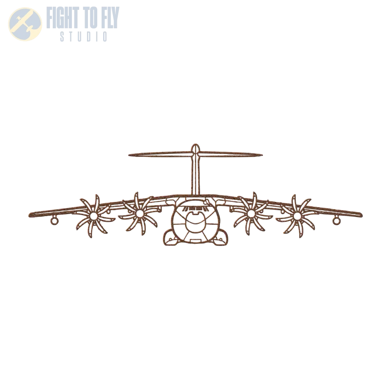 A400M Air Lifter Die Cut Metal Wall Art - Sign - Pilot gifts - WWII warbird t-shirt