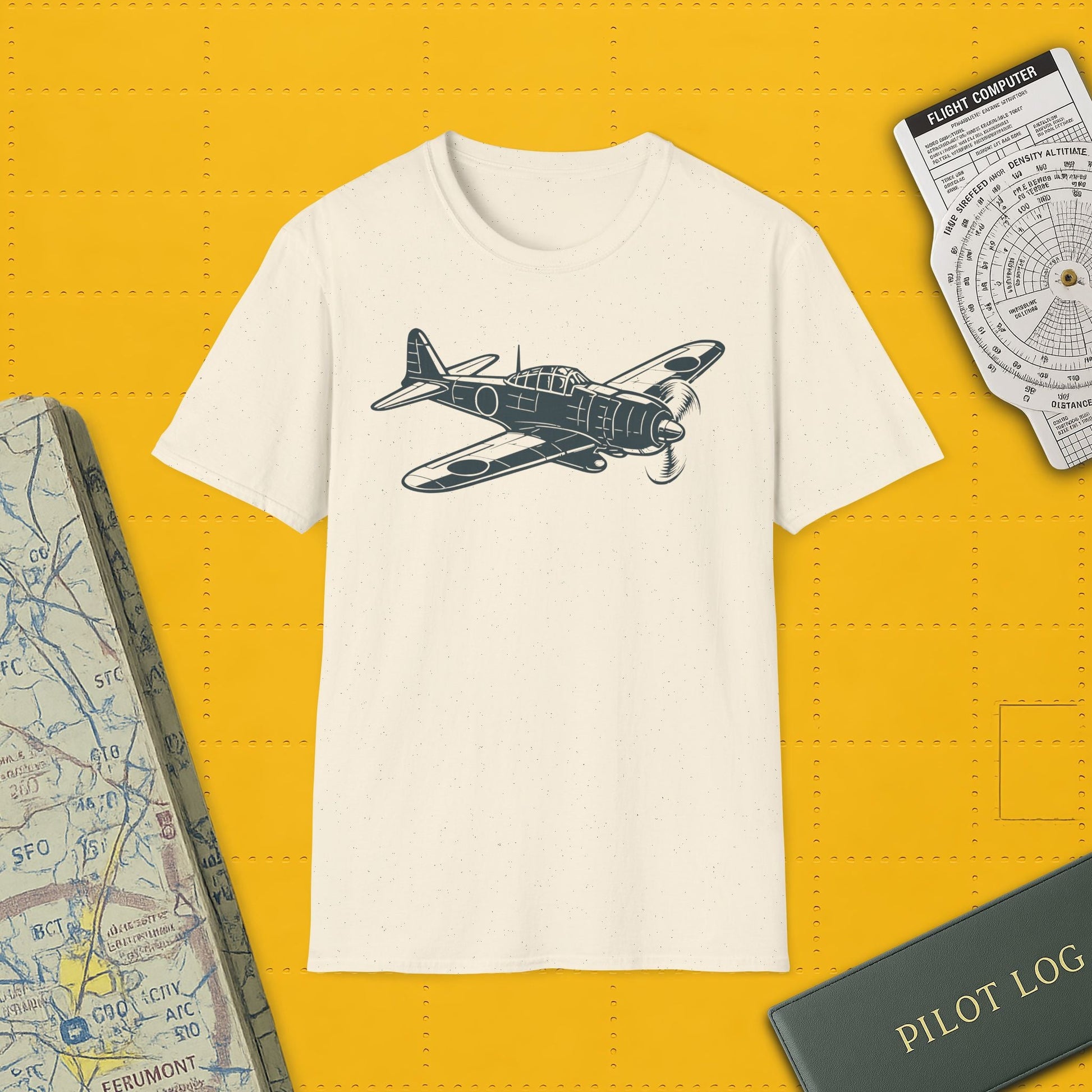 A6M Zero Premium T-Shirt – Mitsubishi WWII Japanese Fighter Tee - Pilot gifts - warbird t-shirt