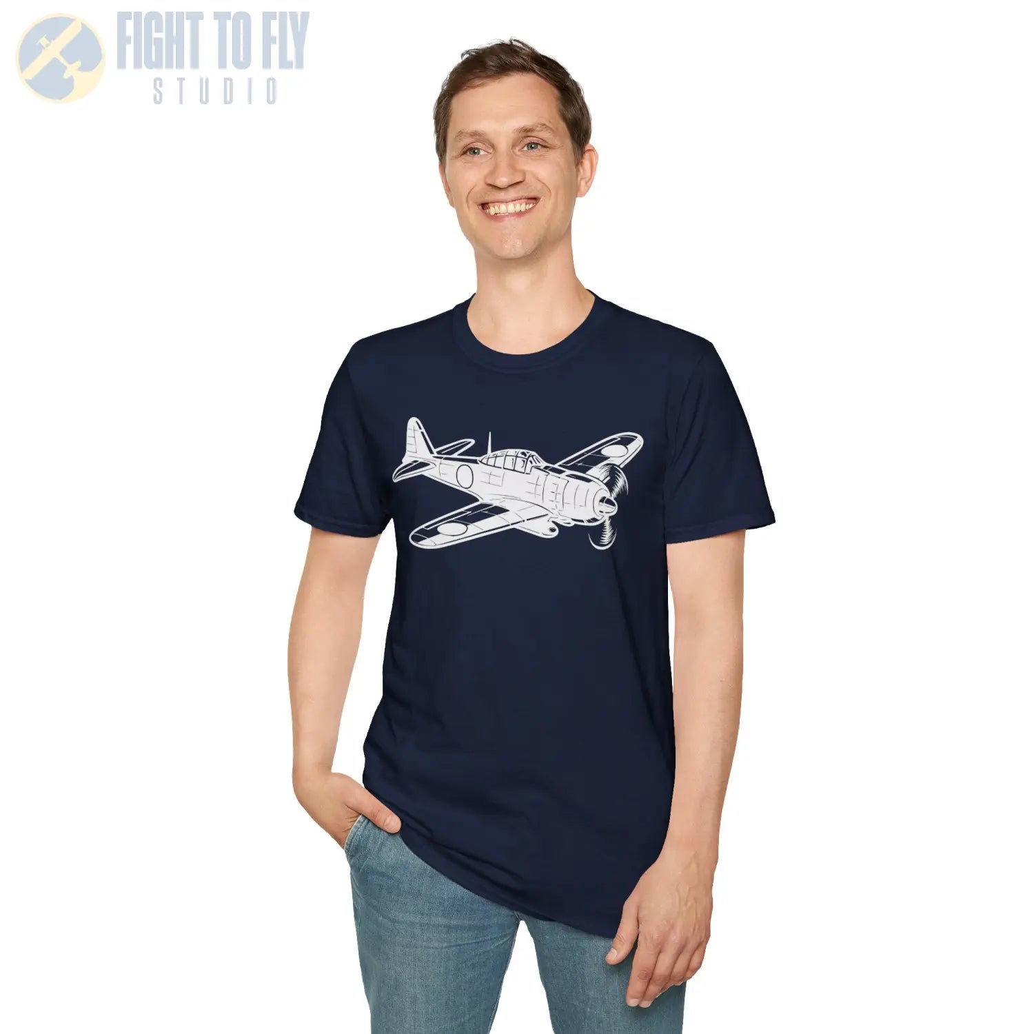 A6M Zero Premium T-Shirt - Pilot gifts - WWII warbird t-shirt