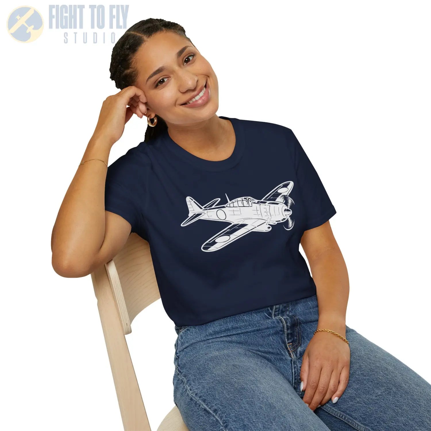 A6M Zero Premium T-Shirt - Pilot gifts - WWII warbird t-shirt