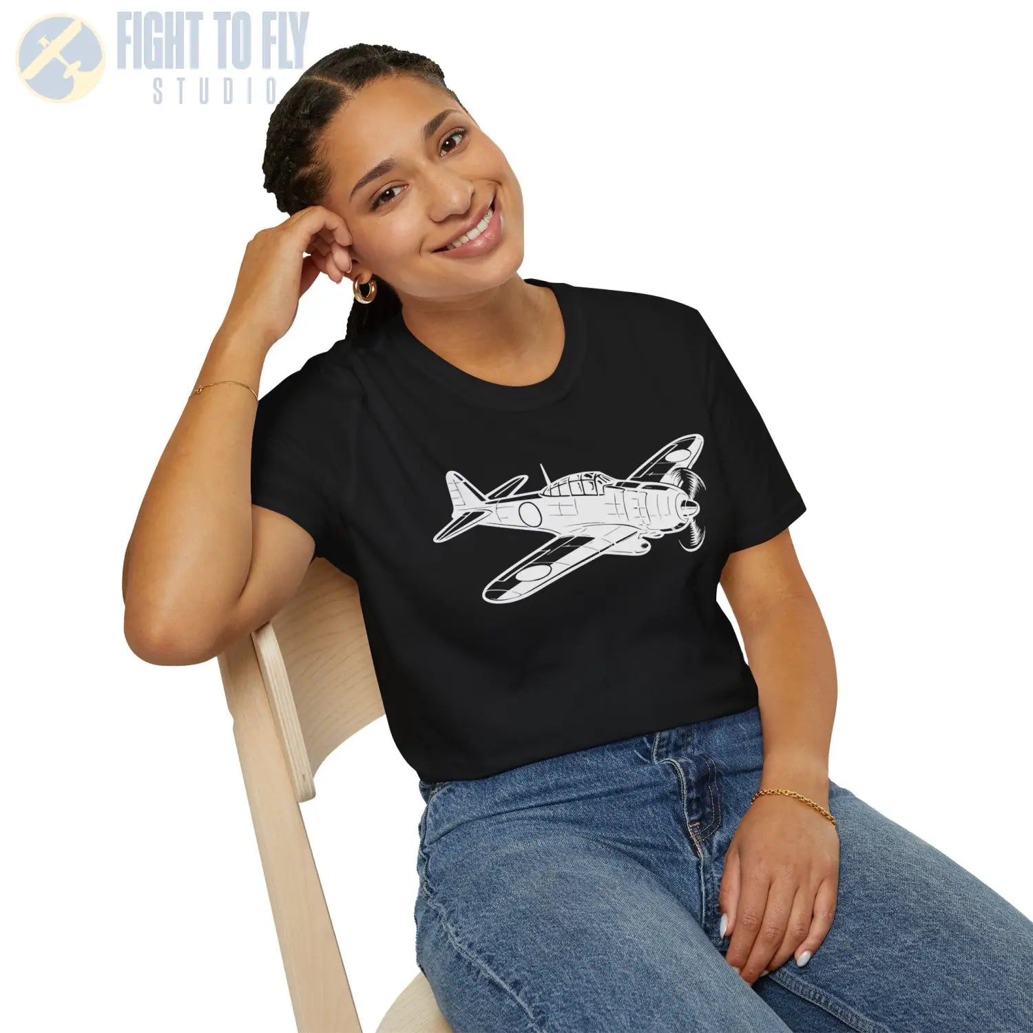 A6M Zero Premium T-Shirt - Pilot gifts - WWII warbird t-shirt