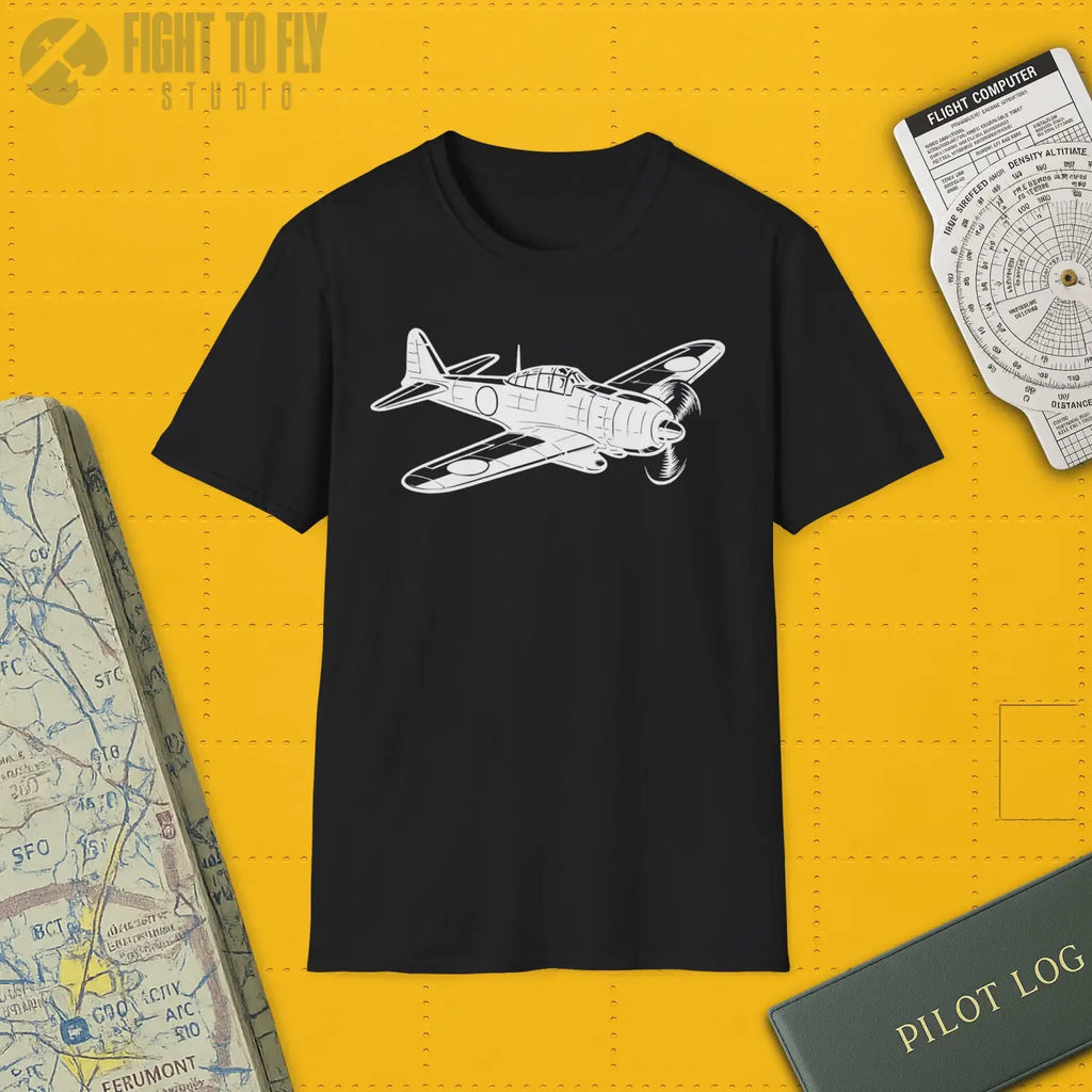A6M Zero Premium T-Shirt - Pilot gifts - WWII warbird t-shirt
