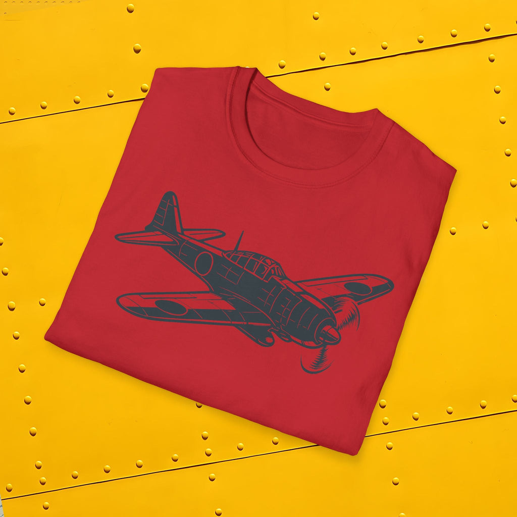 A6M Zero Premium T-Shirt – Mitsubishi WWII Japanese Fighter Tee - Pilot gifts - warbird t-shirt