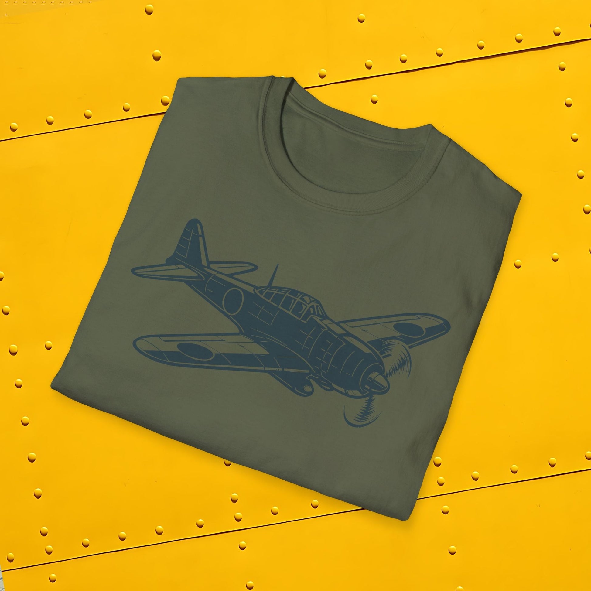 A6M Zero Premium T-Shirt – Mitsubishi WWII Japanese Fighter Tee - Pilot gifts - warbird t-shirt