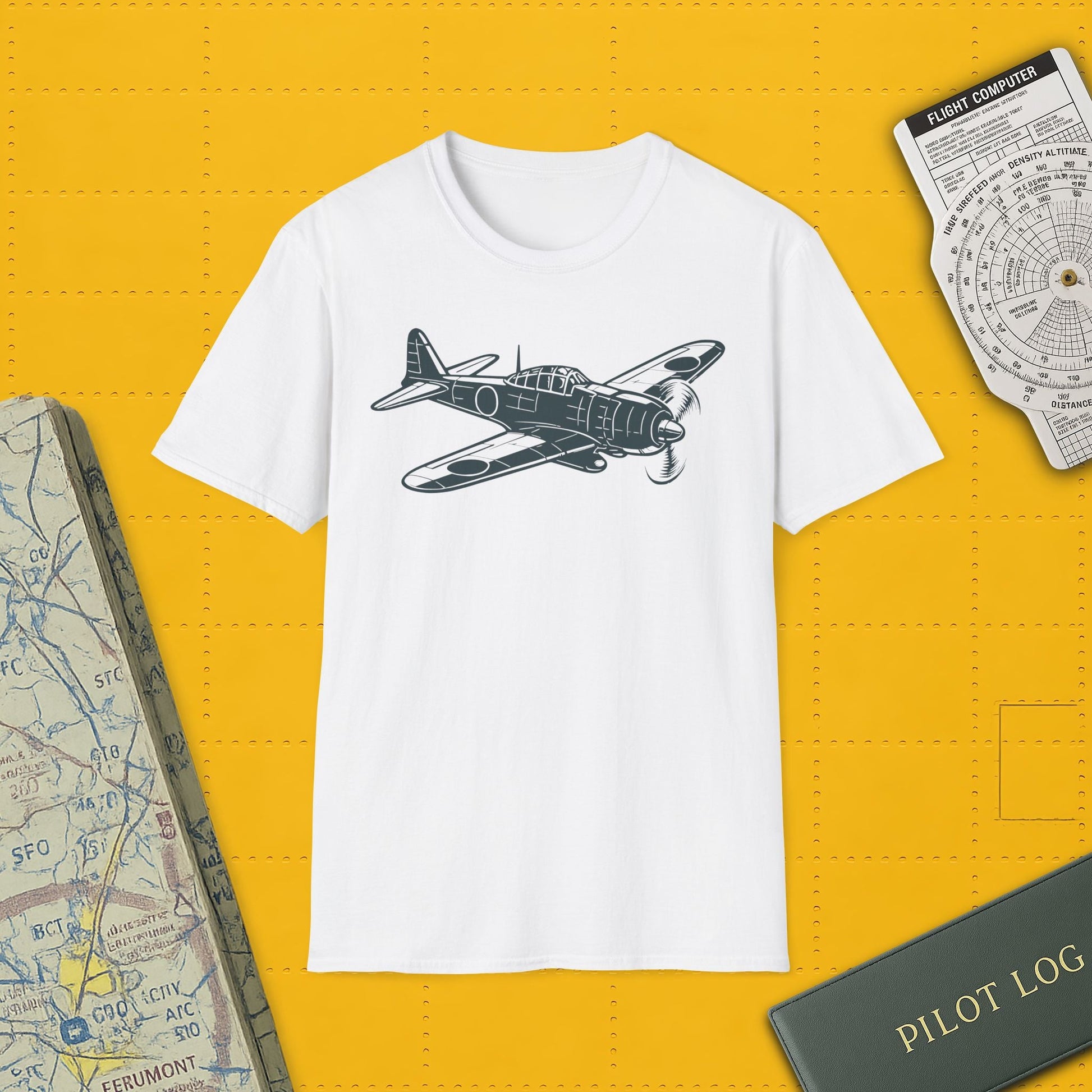A6M Zero Premium T-Shirt – Mitsubishi WWII Japanese Fighter Tee - Pilot gifts - warbird t-shirt