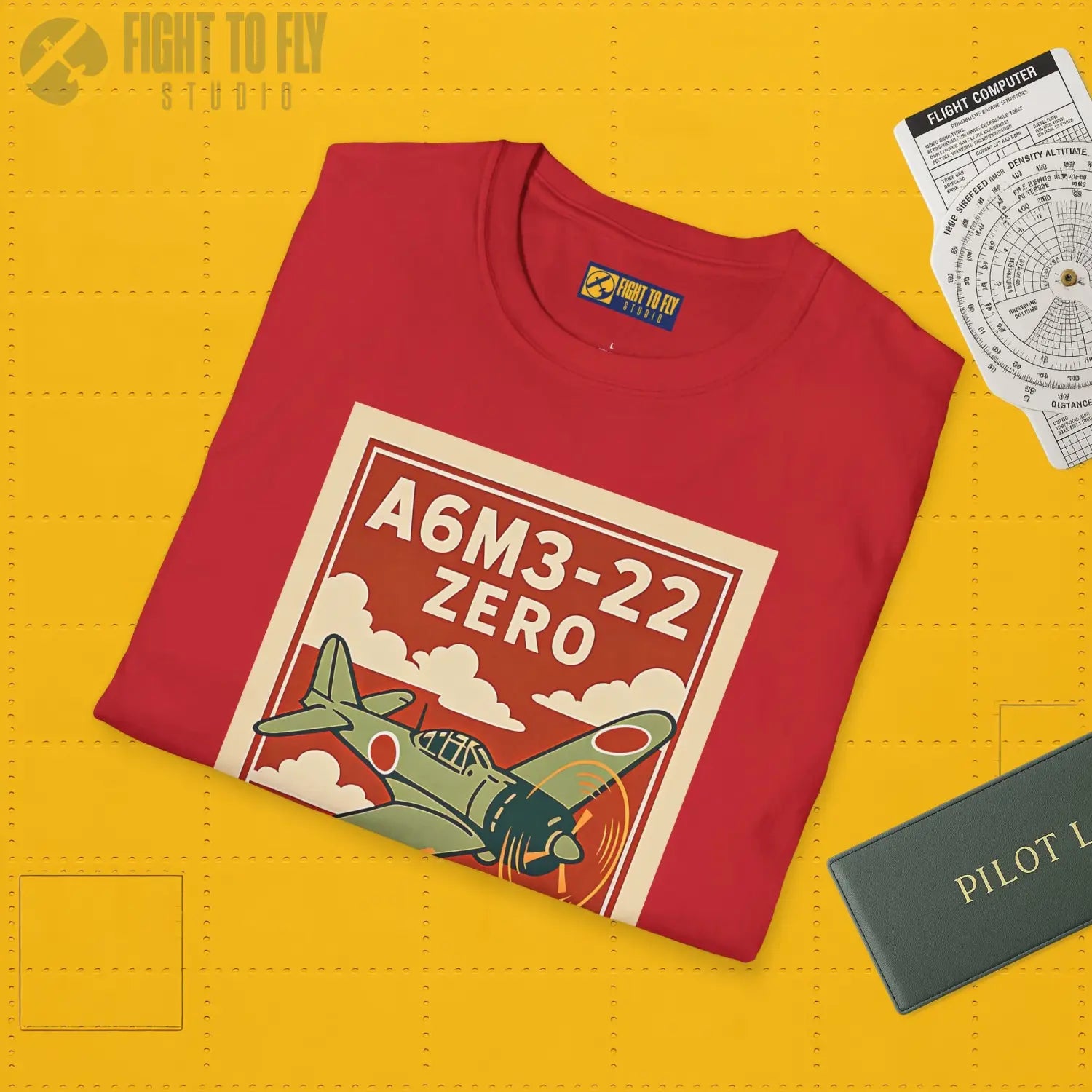 A6M Zero Premium Full Graphic T-Shirt - Pilot gifts - WWII warbird t-shirt