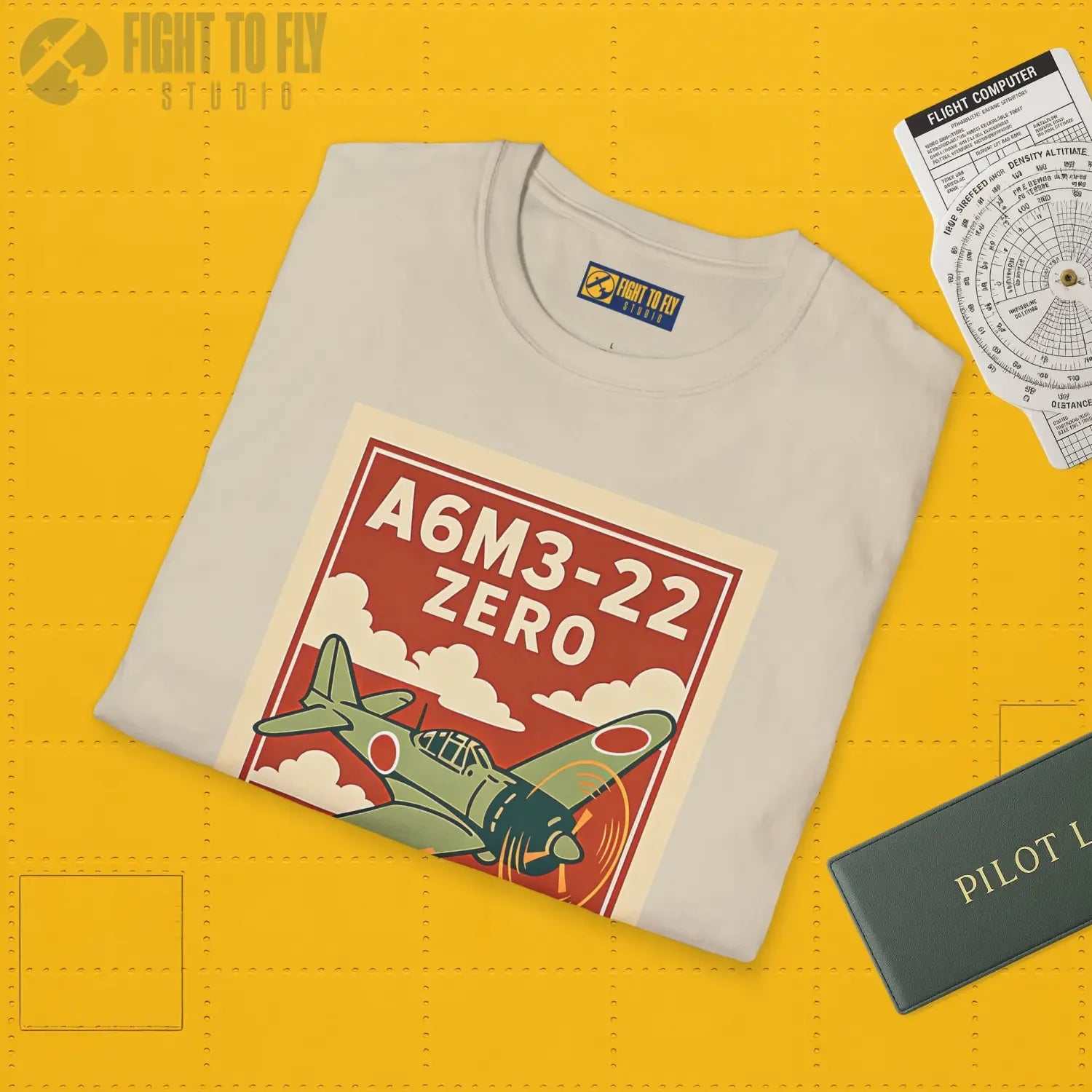 A6M Zero Premium Full Graphic T-Shirt - Pilot gifts - WWII warbird t-shirt